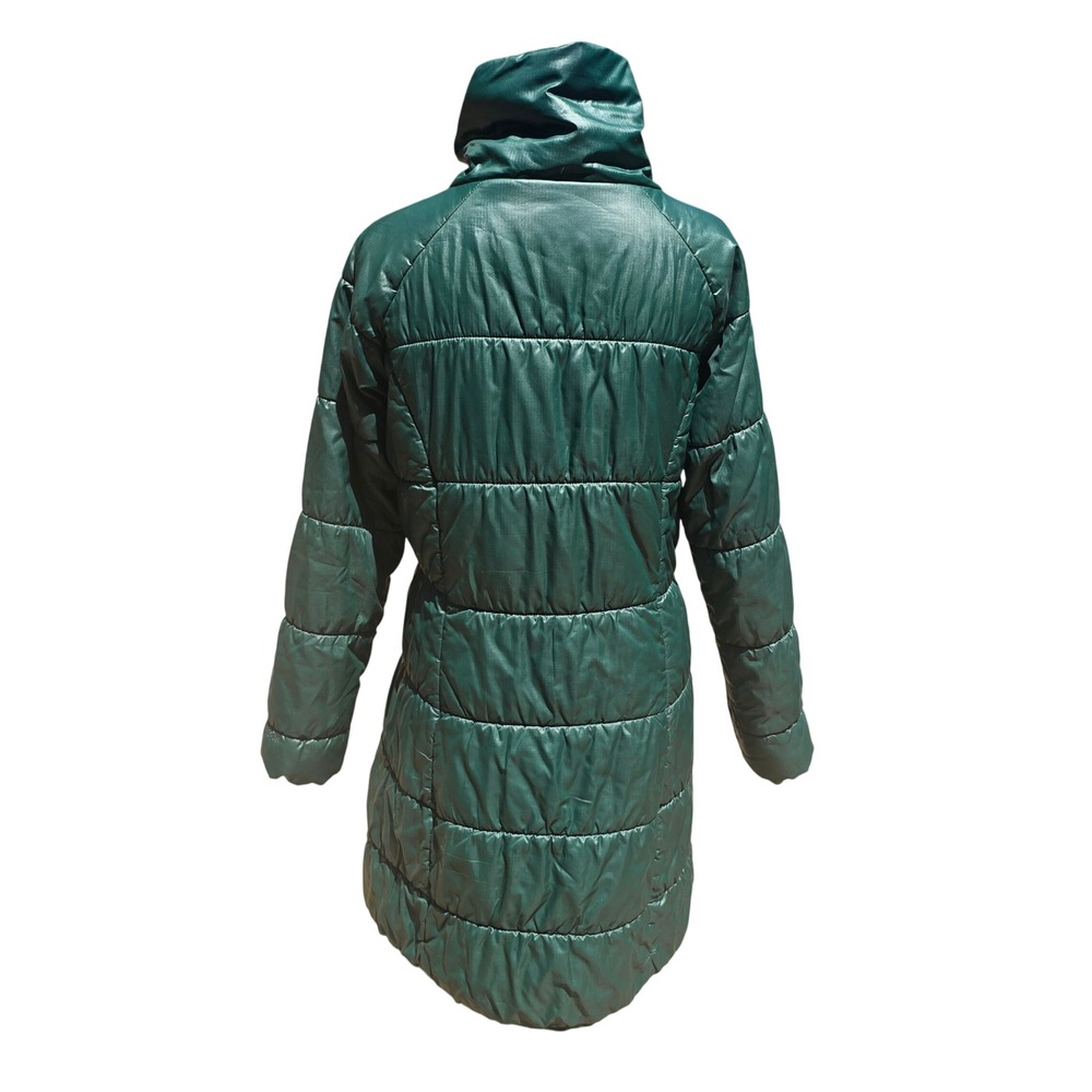 Patagonia Lidia Parka Womens Small Forest Green Puffer Insulated Coat 28205 - Picture 4 of 13